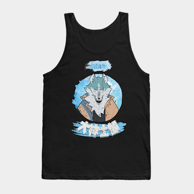 BRAND NEW ANIMAL (BNA): SHIROU OGAMI (WOLF) GRUNGE STYLE Tank Top by FunGangStore
